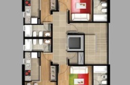 CondoUrban -Santa Fe 1671- 1900m2-Planta tipo 08